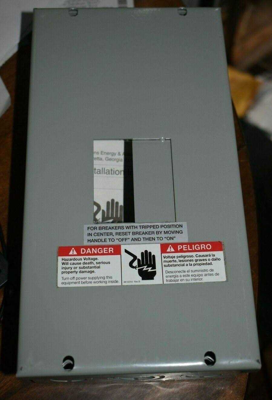 Siemens E0204ML1060SU 60 Amp Main Lug Load Center - Cheap Fitting