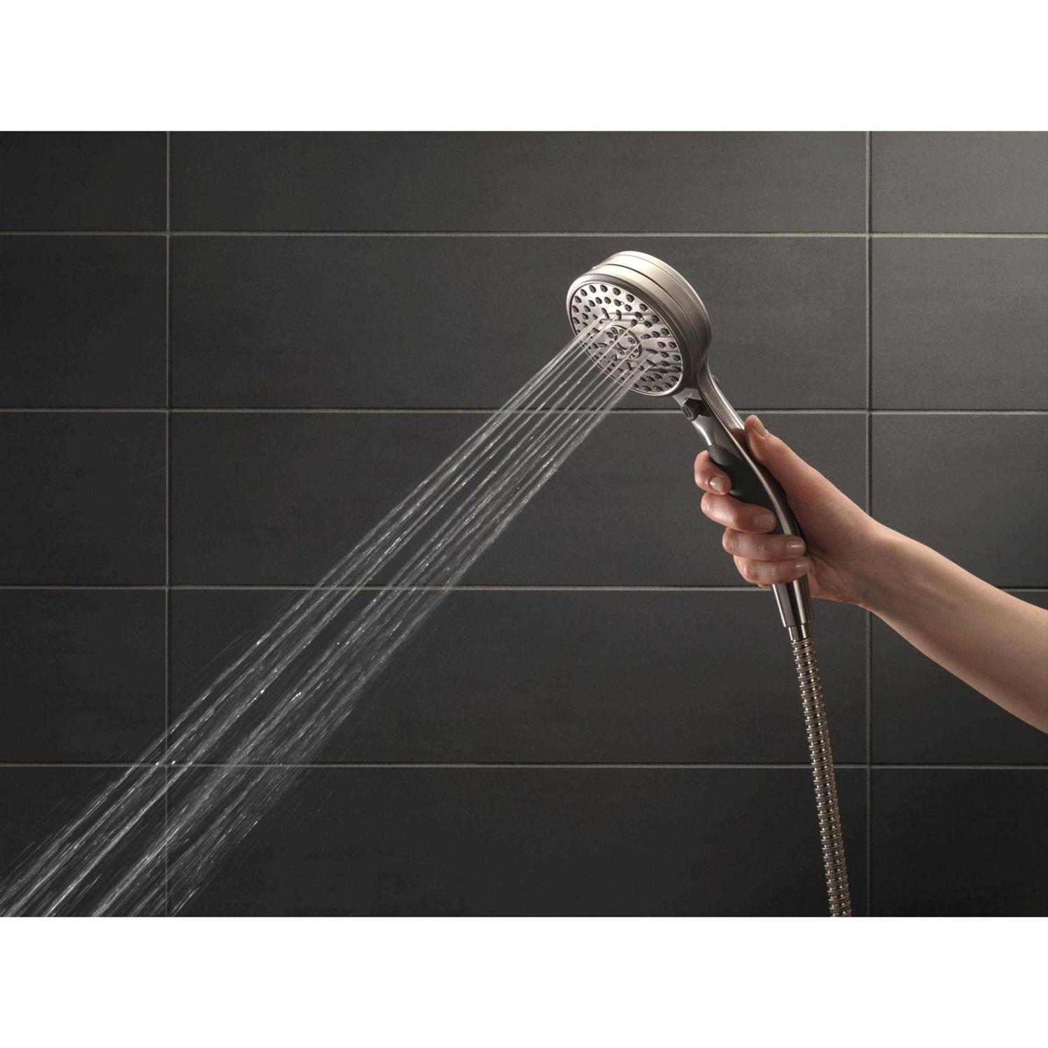 Delta ActivTouch 9-Setting Adjustable Wall Mount Hand Shower - Cheap Fitting