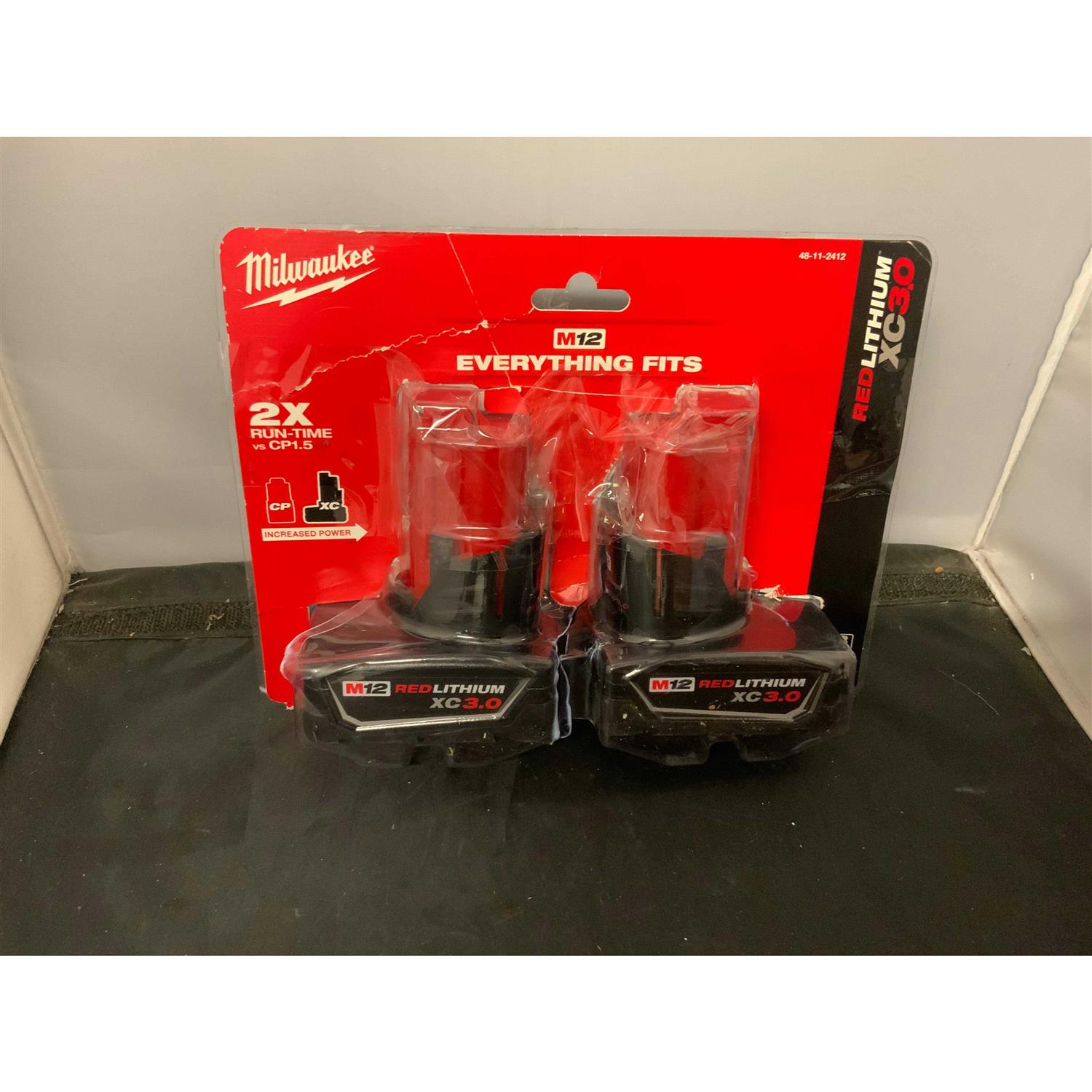 Milwaukee 48-11-2412 M12 REDLITHIUM XC Battery - Cheap Fitting