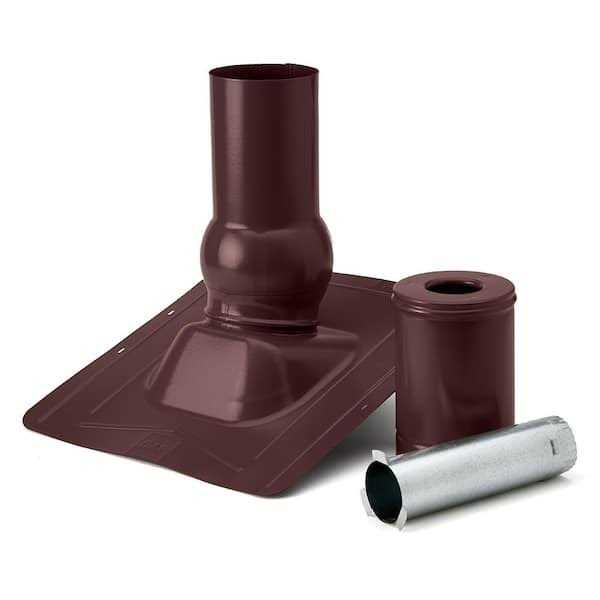 Master Flow 26-Gauge Pivot Pipe Boot Flashing Galvanized - Cheap Fitting