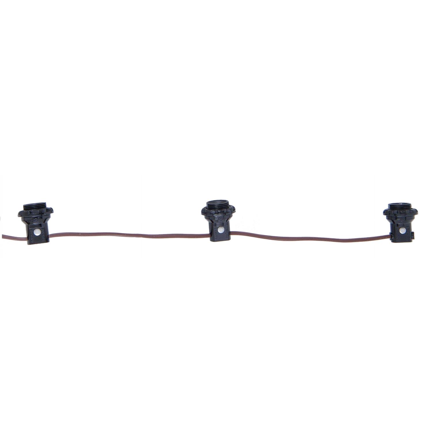 B&p Lamp 3-Light, E12 Candelabra Socket Harness Set, each with phenolic ring and 18/2 wire leads 47639 - Cheap Fitting