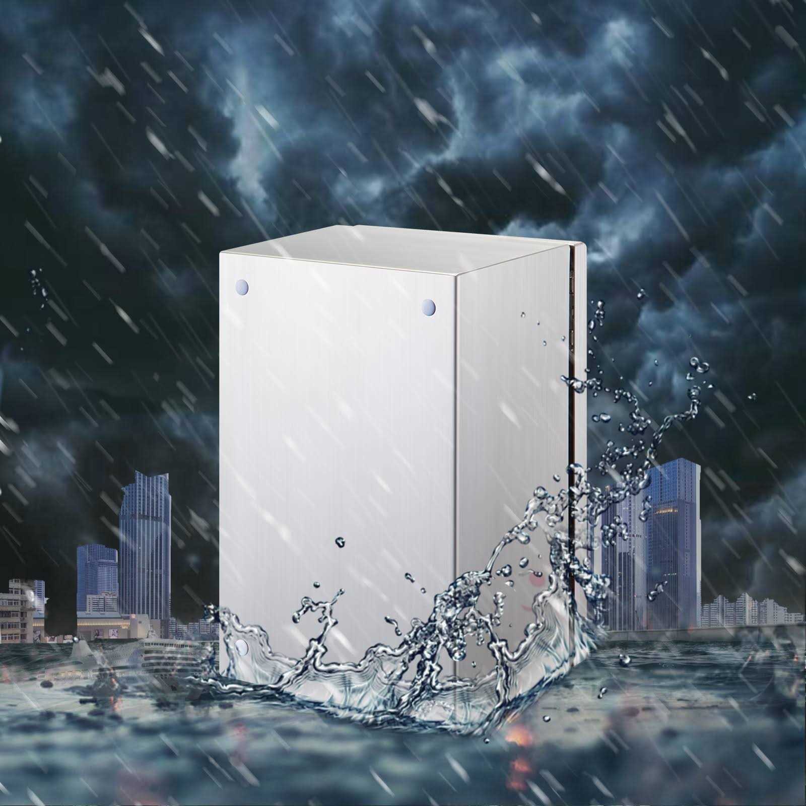 VEVOR Nema Steel Enclosure 16x12x8 Nema 4X Steel Electrical Box IP66 Waterproof & Dustproof DQX304BXG16128001V0 - Cheap Fitting