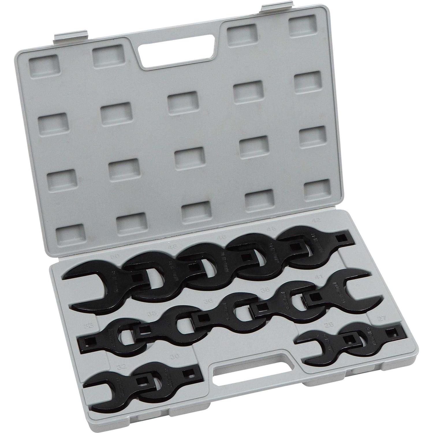 Klutch Jumbo Metric Crowfoot Wrench Set — - Cheap Fitting