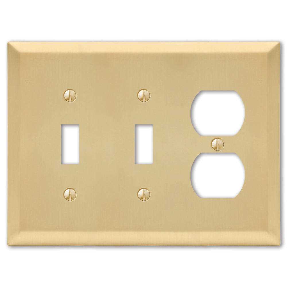Amerelle Century Satin Brass 1 Duplex Outlet - Cheap Fitting