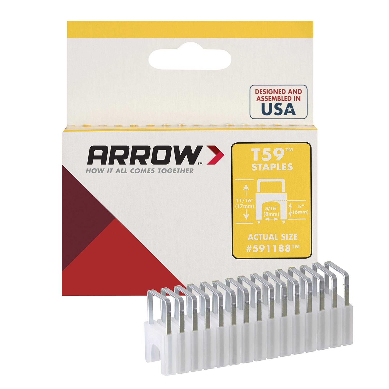 Arrow Fastener 591188 Insulated Staple - Cheap Fitting