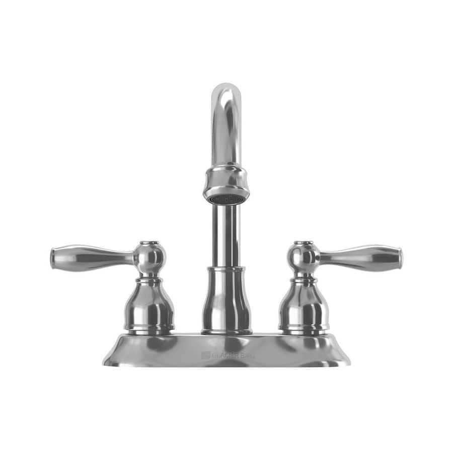 Glacier Bay Mandouri 4 in. Centerset 2-Handle LED High-Arc Bathroom Faucet - Cheap Fitting