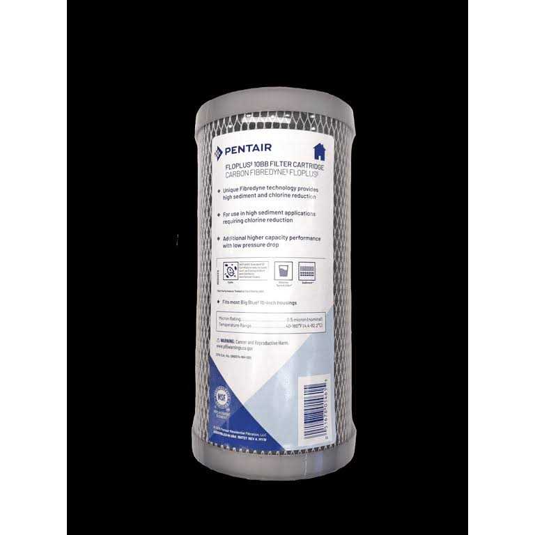 Pentek 455905-43 FloPlus-10BB Carbon Filter - Cheap Fitting