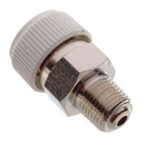 Caleffi 508013A 1/8 NPT. Male Manual/Automatic Hygroscopic Air Vent - Cheap Fitting