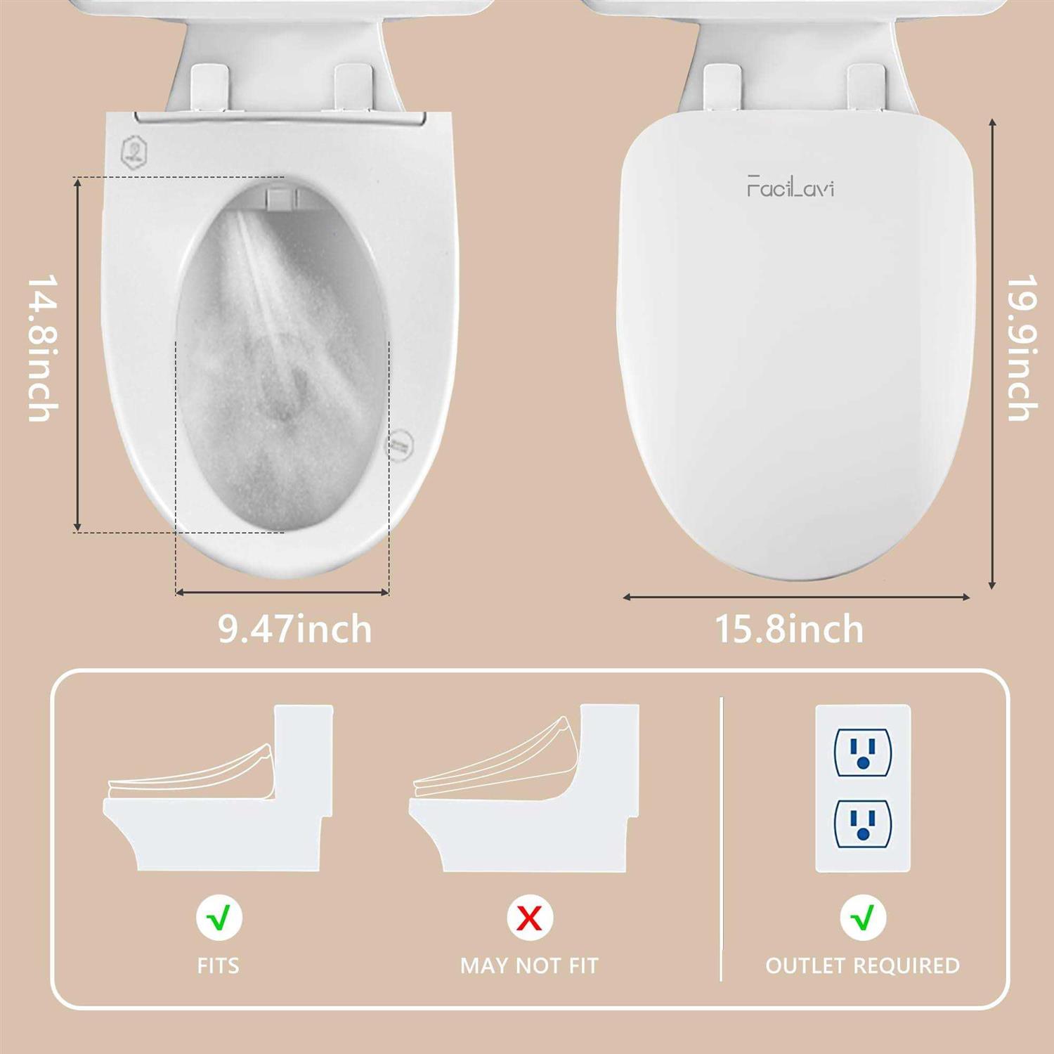 Bidet Toilet Seat - Cheap Fitting