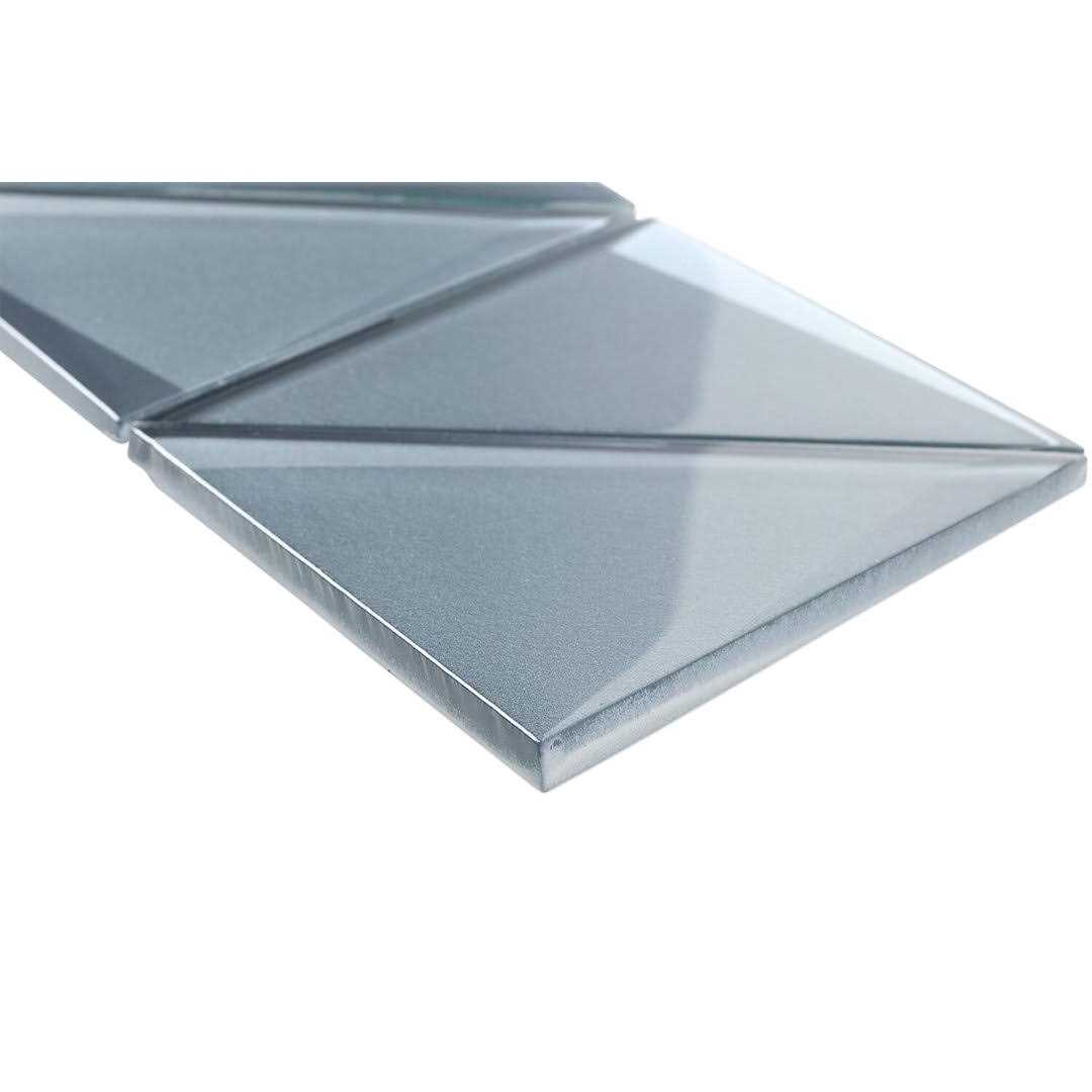 Wister 5 x 6 Glass Random Mosaic Wall Tile Ivy Hill Tile - Cheap Fitting