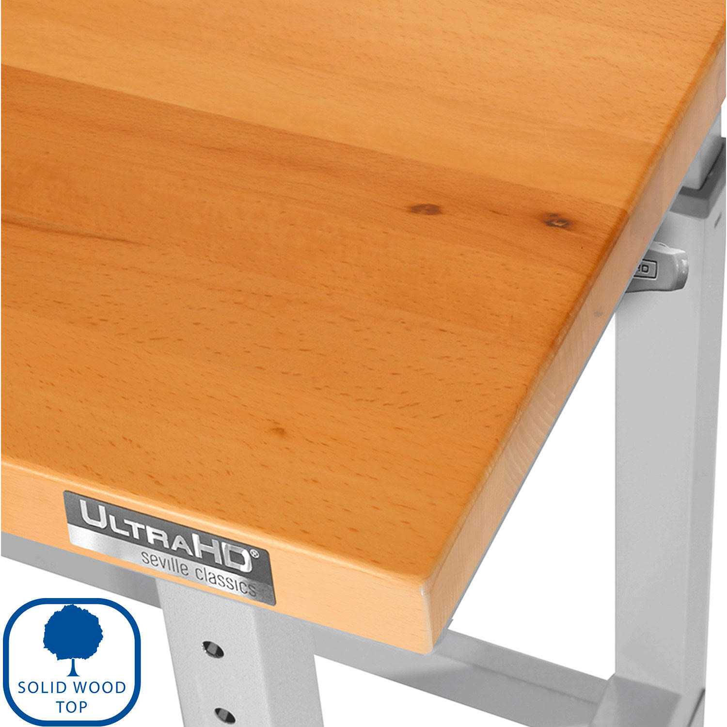 Seville Classics UltraHD 72 Adjustable Height Heavy-Duty Wood Top Workbench - Cheap Fitting