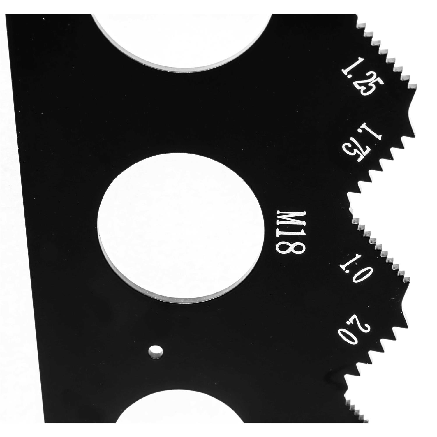 WEN Metric and Imperial Metal Thread Pitch Multi-Gauge with Carrying Case - Cheap Fitting