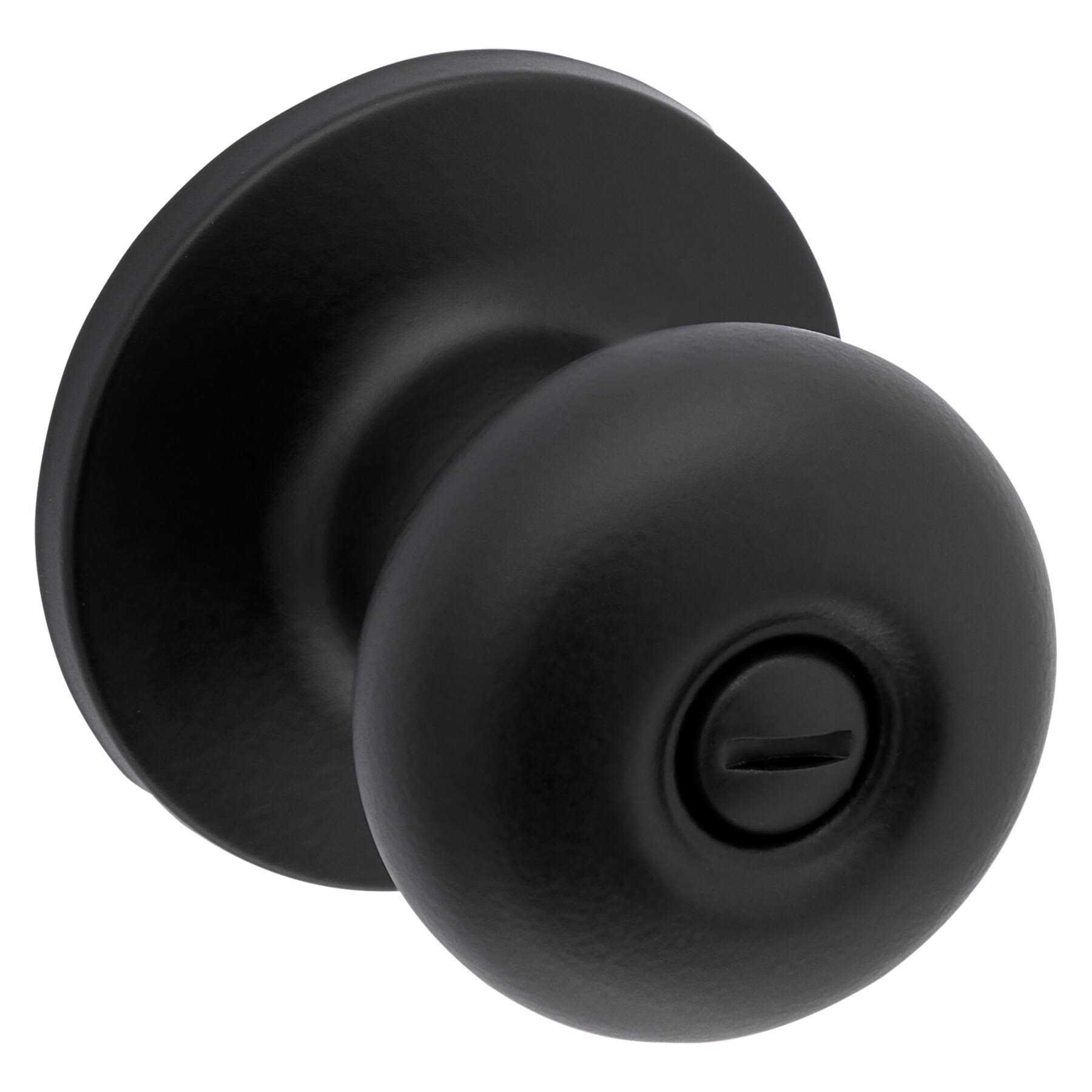 ReliaBilt Baron Matte Black Bed/Bath Privacy Door Knob Contractor Pack 93680-028 - Cheap Fitting