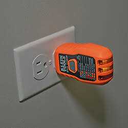 Klein Tools ET310 Digital Circuit Breaker Finder GFCI Outlet Tester - Cheap Fitting