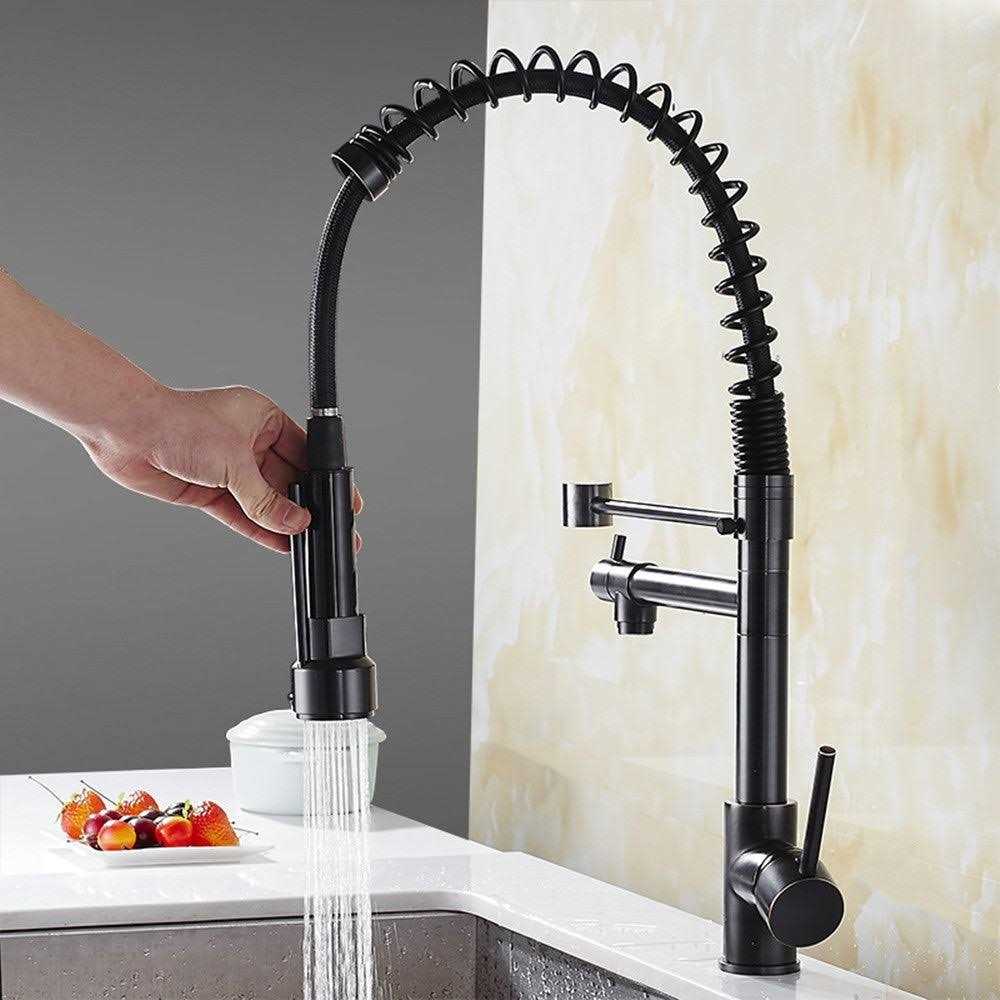 Single Handle Pull-down Kitchen Faucet - Cheap Fitting