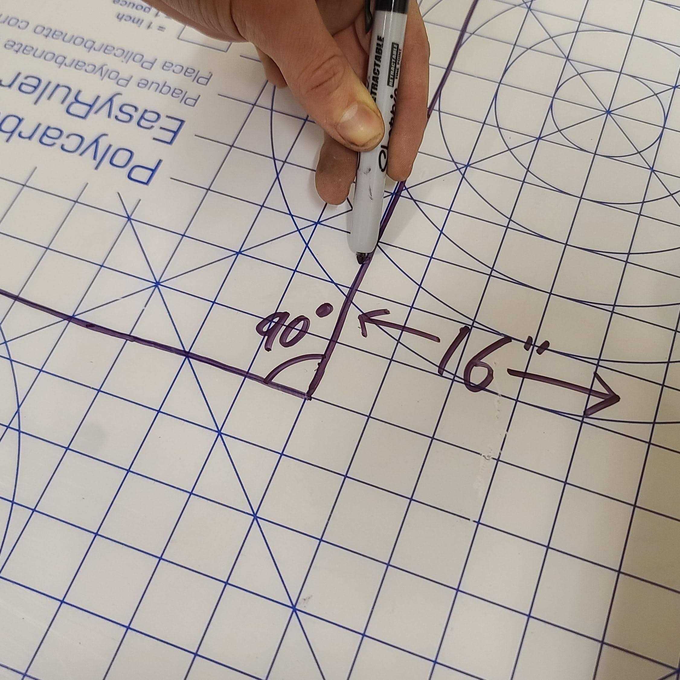 Robosource Polycarbonate Clear Plastic Sheet 48 X Exact with Easyruler Film - Cheap Fitting