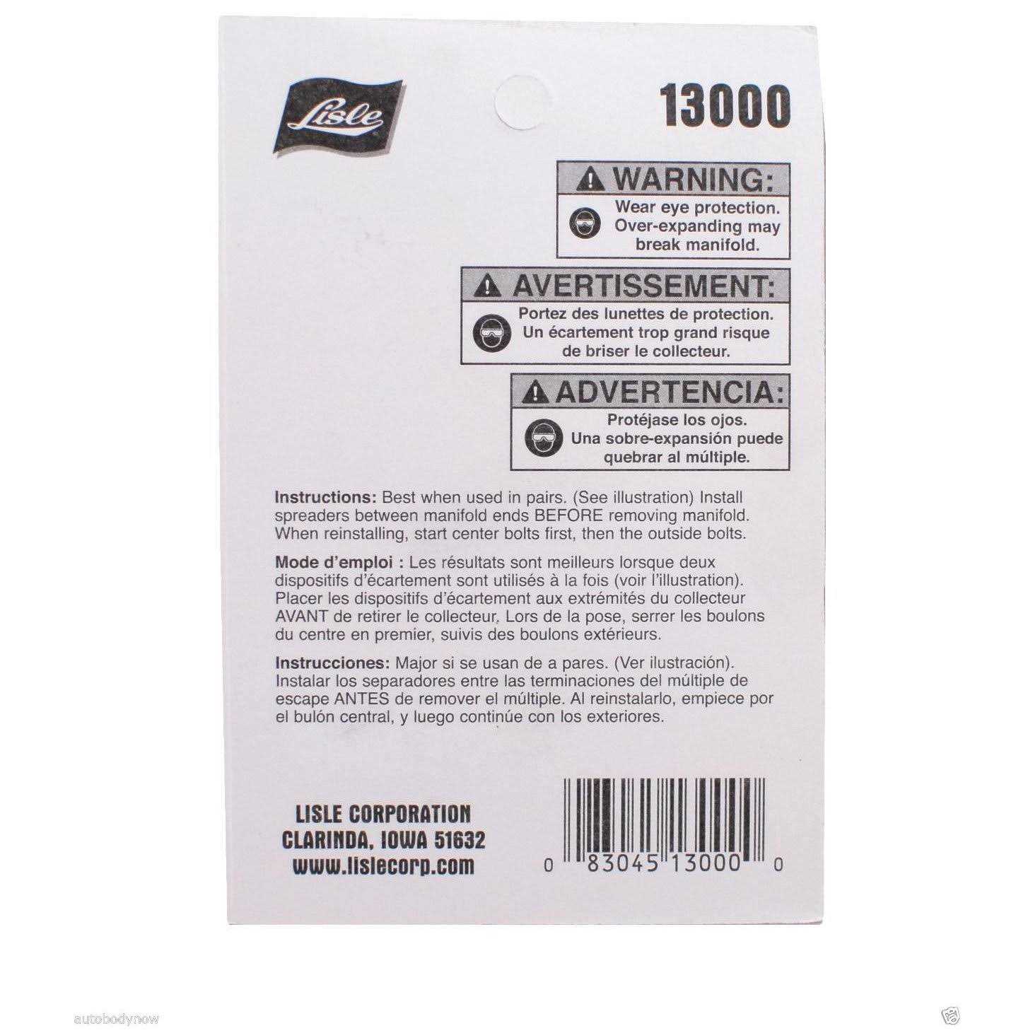 Lisle 13000 Exhaust Manifold Spreader - Cheap Fitting