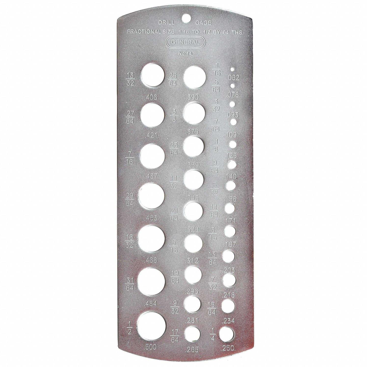 General Tools Drill Gauge - Cheap Fitting