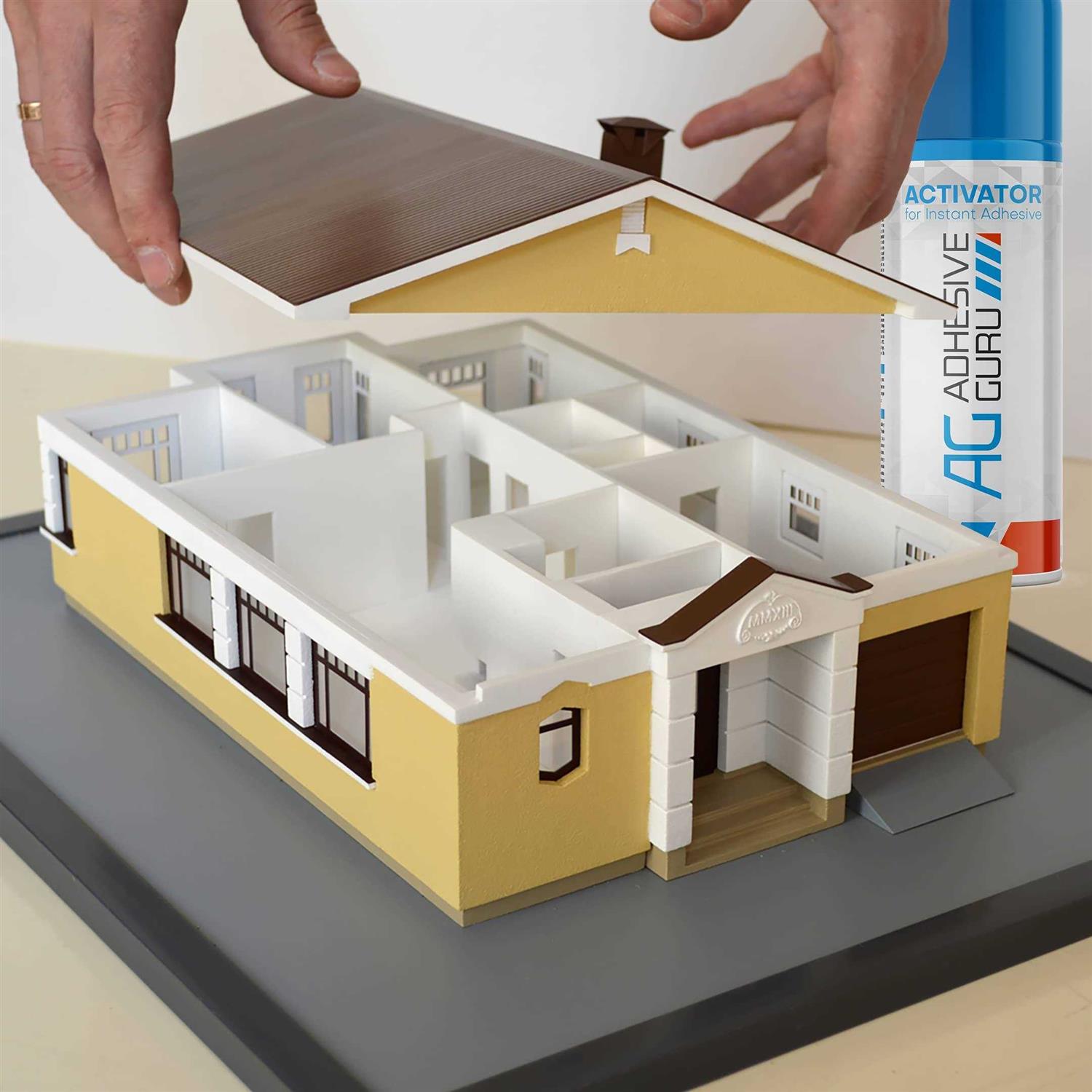 Adhesive Guru CA Glue with Activator Woodworking CA Glue for Woodworking, Cyanoacrylate Glue and Activator - Cheap Fitting