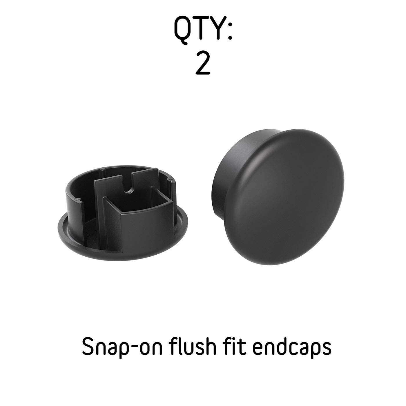 Promenaid Handrail Kit Complete Indoor Hand Rail for Steps Aluminum Brackets - Cheap Fitting