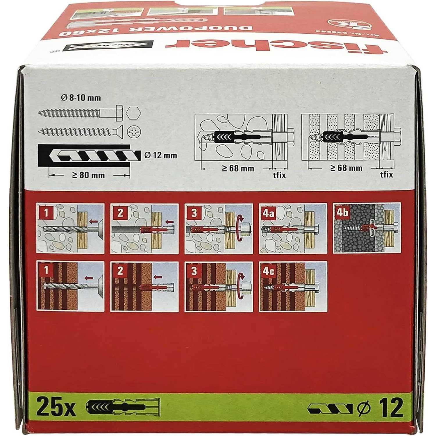 fischer DuoPower Wall Plug - Cheap Fitting