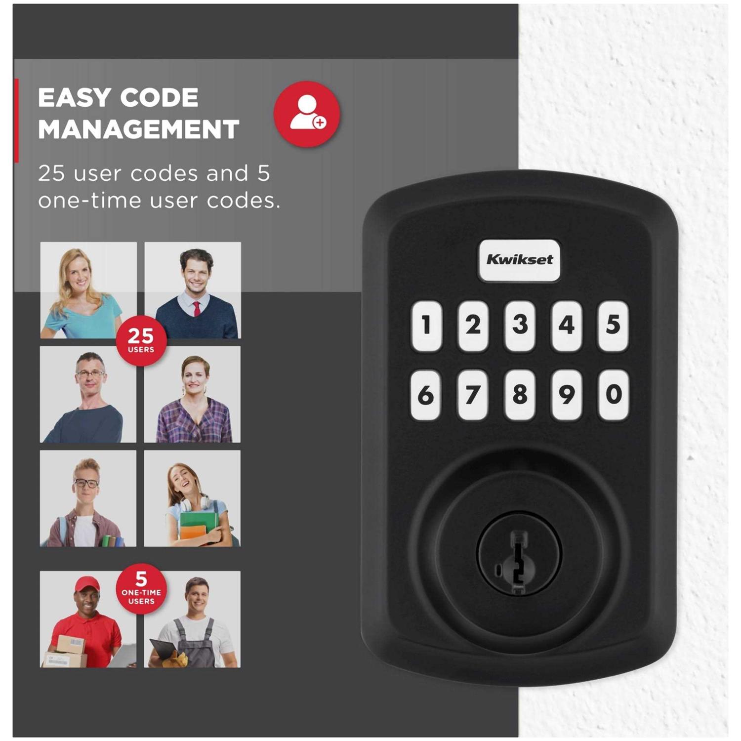 Kwikset Powerbolt Transitional Electronic Deadbolt - Cheap Fitting