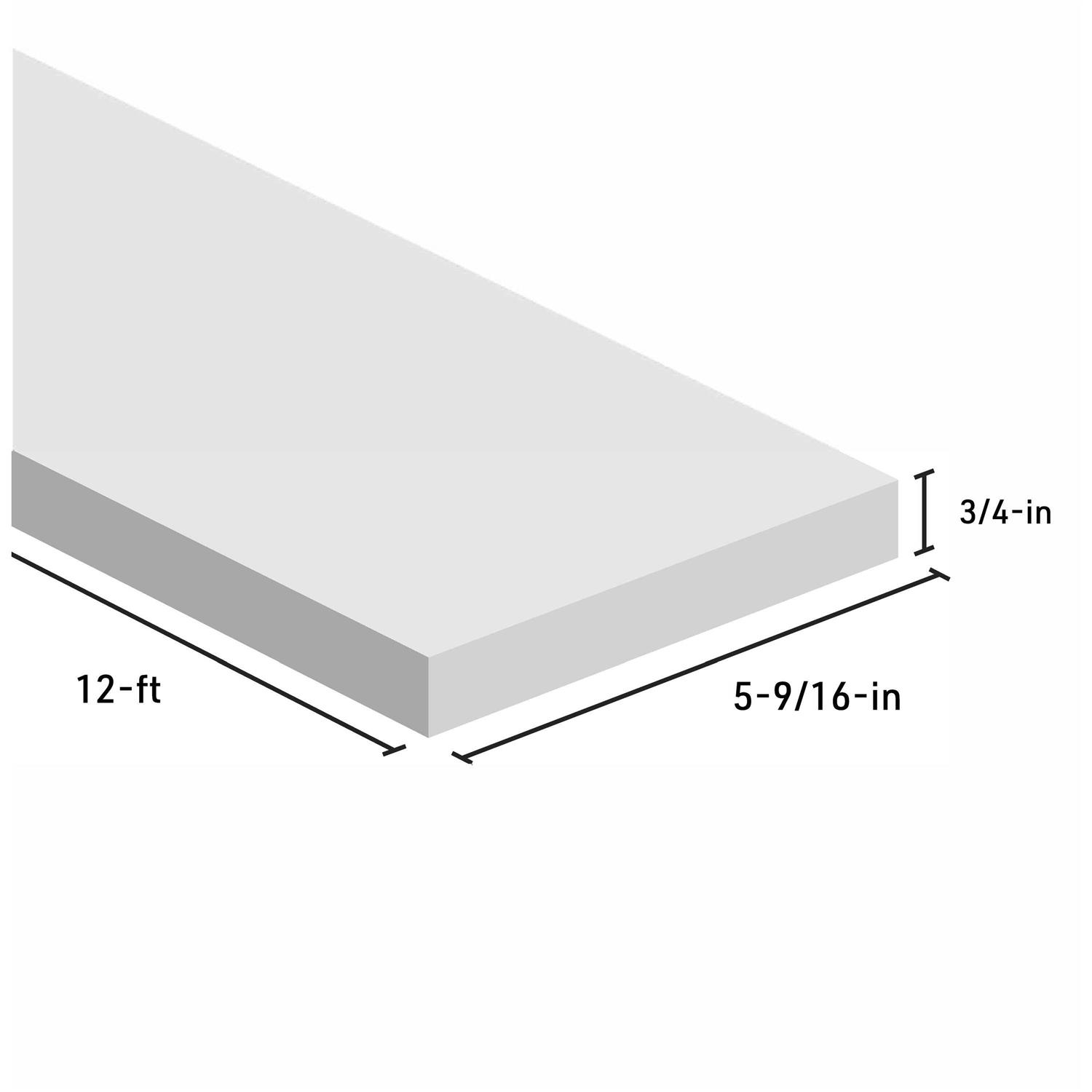 RELIABILT 1-in x 6-in x 12-ft Unfinished Cedar Board RCB210612 - Cheap Fitting