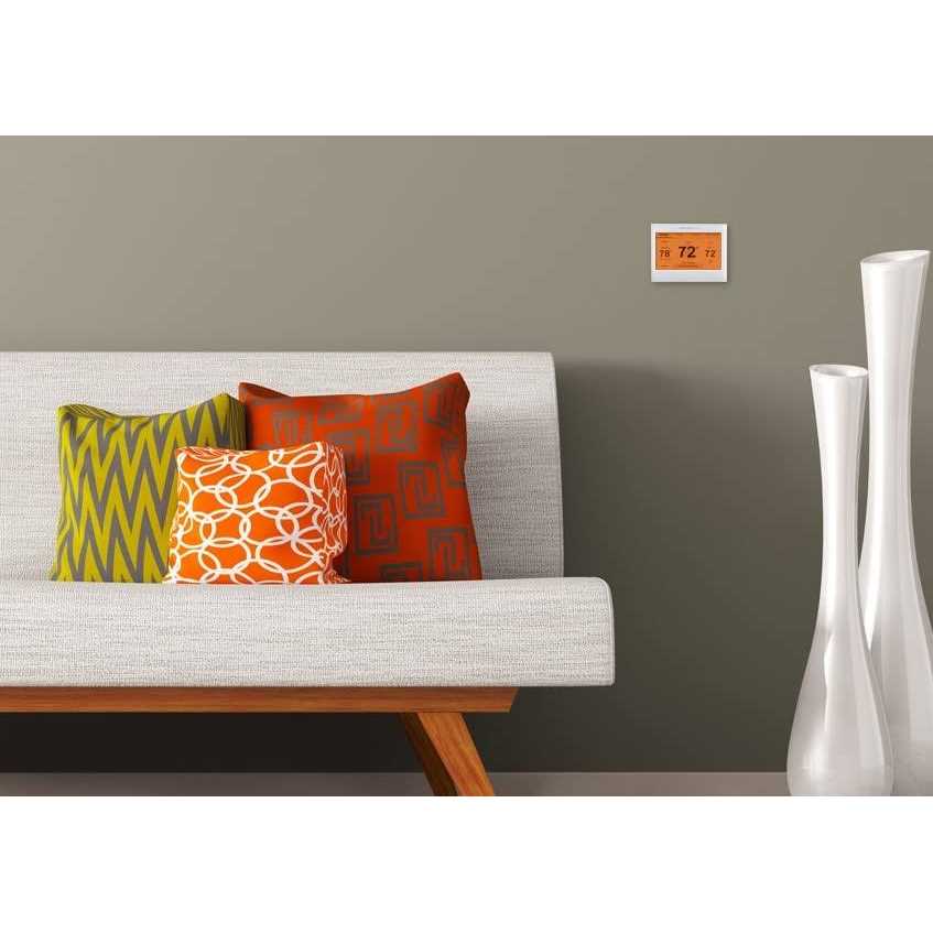 Honeywell Home RTH9600WF Smart Color Thermostat Energy Star Wi-Fi Programmable Touchscreen Alexa Ready - Cheap Fitting