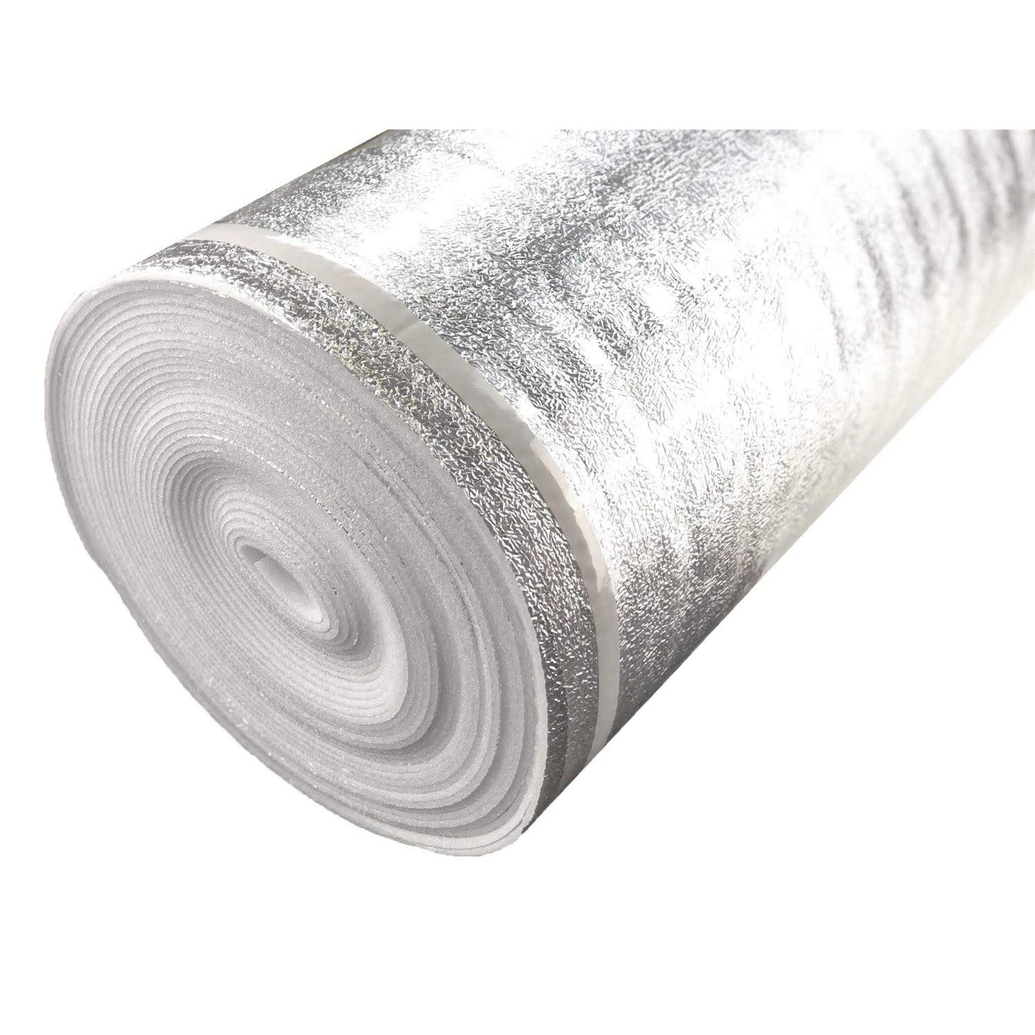 AMERIQUE 400SQFT 4TH Generation Luxury Platinum 3.5MM Thick Flooring Underlayment Padding 3-in-1 Heavy Duty Foam with Tape & Vapor Barrier - Cheap Fitting