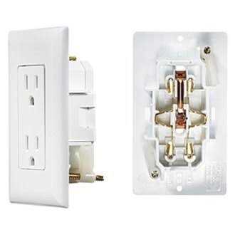 RV Designer S811 Dual Outlet With Cover-Plate - Cheap Fitting