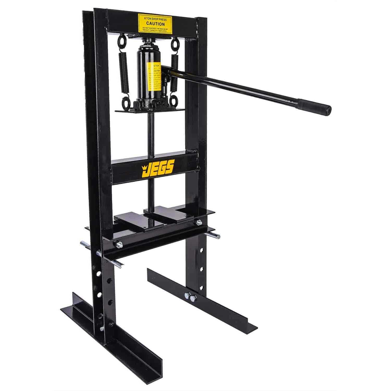 Jegs 81518 Hydraulic Shop Press 6-Ton Bench Top Mount - Cheap Fitting