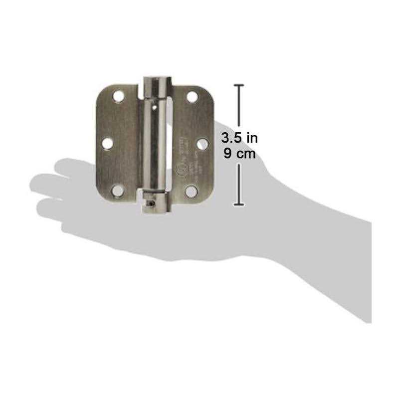 Amazon Basics Self-closing Door Hinge 3.5 Inch x 3.5 Inch - Cheap Fitting