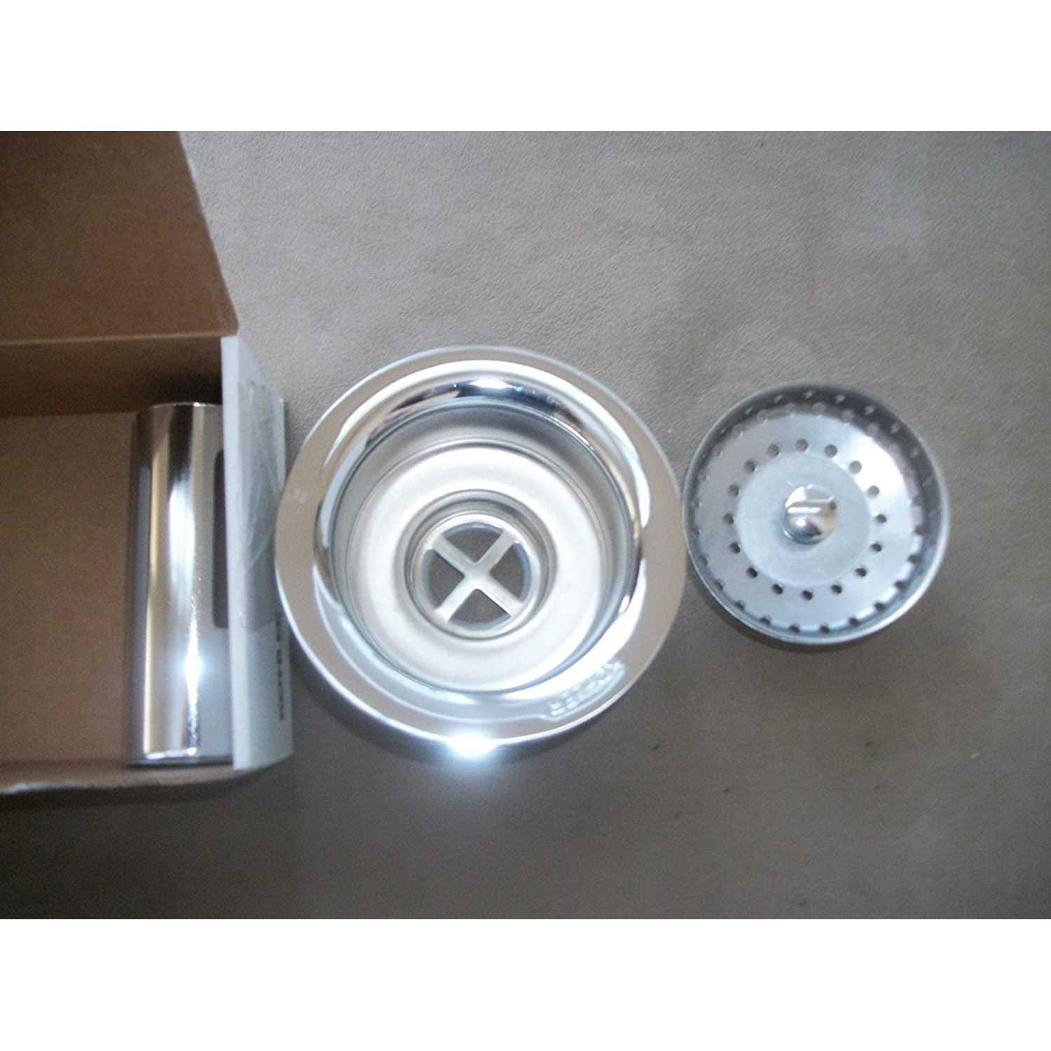 Kohler K-8813-CP Stainless Steel Sink Strainer - Cheap Fitting