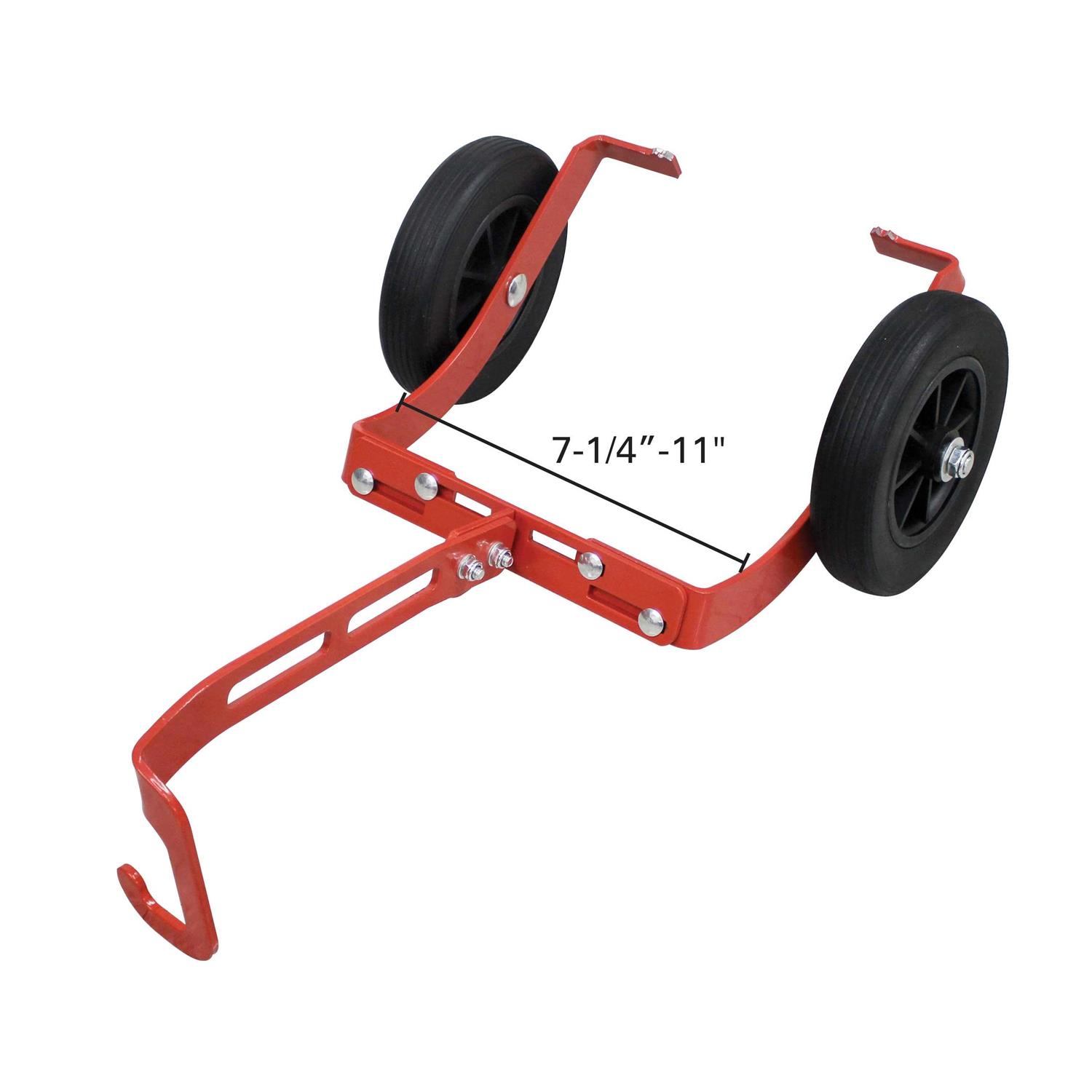 Extreme Max 5800.2018 Pro Series Adjustable Snowmobile Dolly System - Cheap Fitting