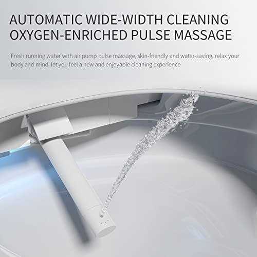 Leivi Electric Bidet Smart Toilet Seat with Dual Control Mode, Adjustable Warm Water and Air Dryer - Cheap Fitting