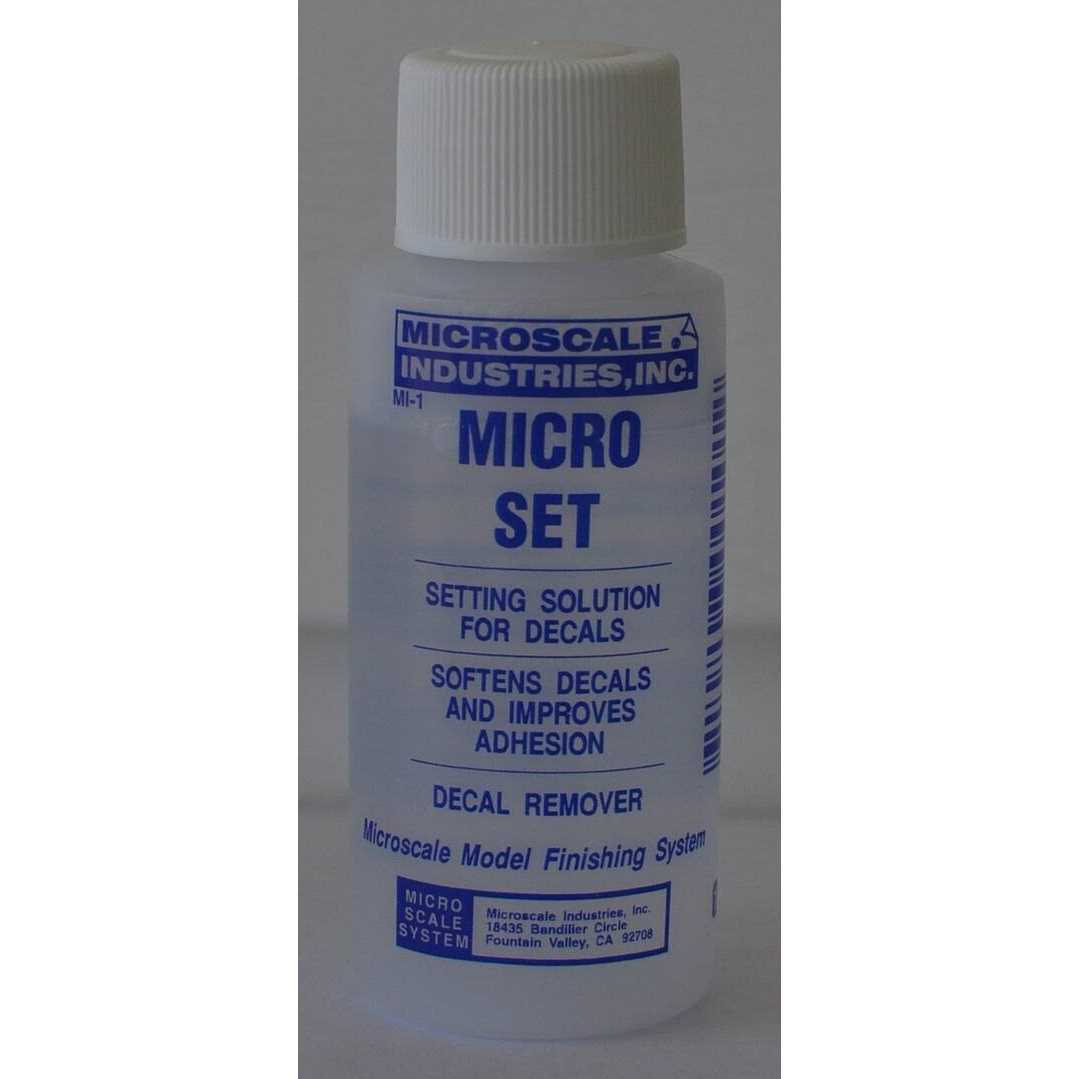 Microscale Micro Set Setting Solution - Cheap Fitting