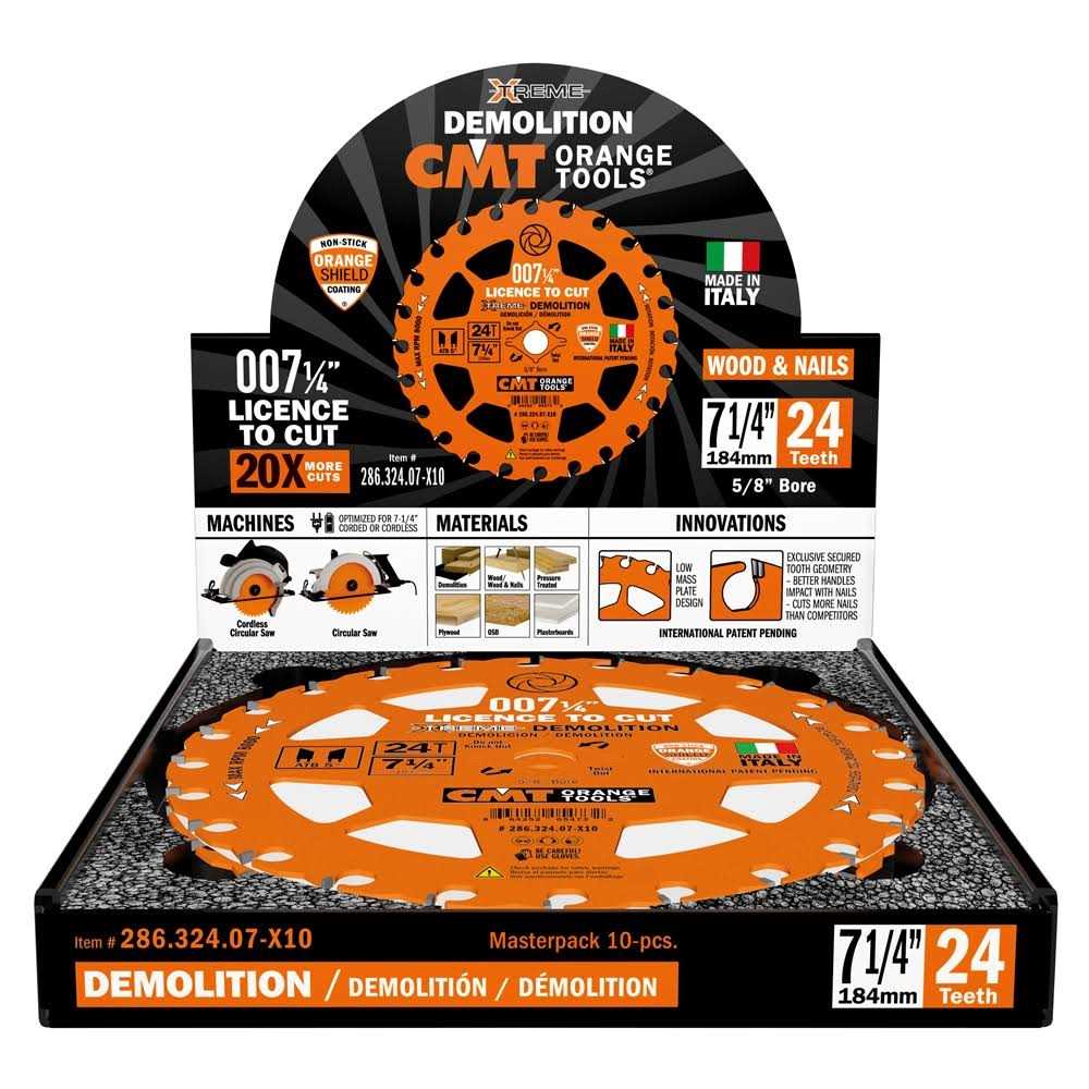 CMT 286.324.07 ITK Xtreme Framing Blade - Cheap Fitting