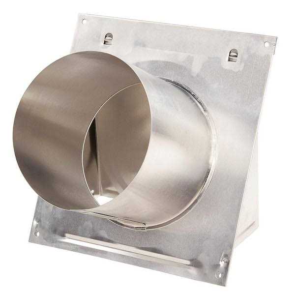 Master Flow 4 in. Round Wall Vent - Cheap Fitting