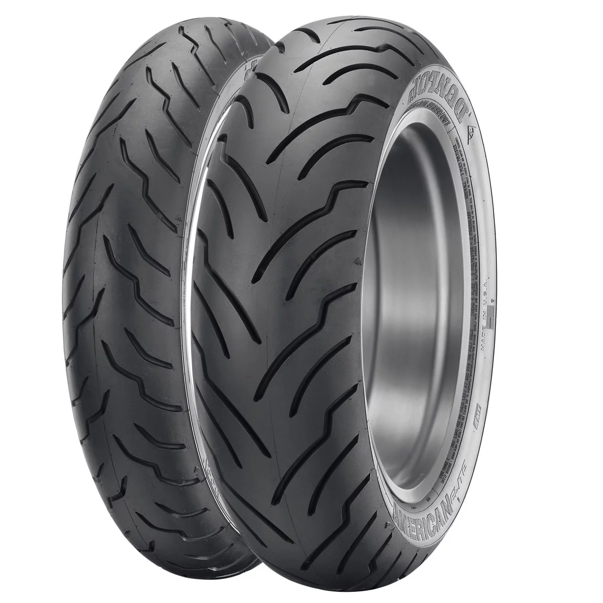 Dunlop American Elite Front Motorcycle Tire 130/80B-17 (65H) Black Wall - Cheap Fitting