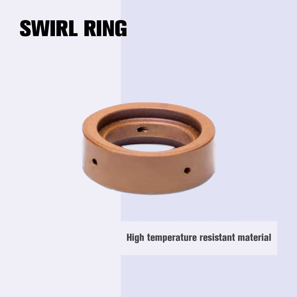 23pcs IPT-60 PT-60 IPT-40 PT40 Plasma Cutting Torch Tip 1.0mm 0.039” Electrode Shield Cap/Stand-off/Swirl Ring - Cheap Fitting