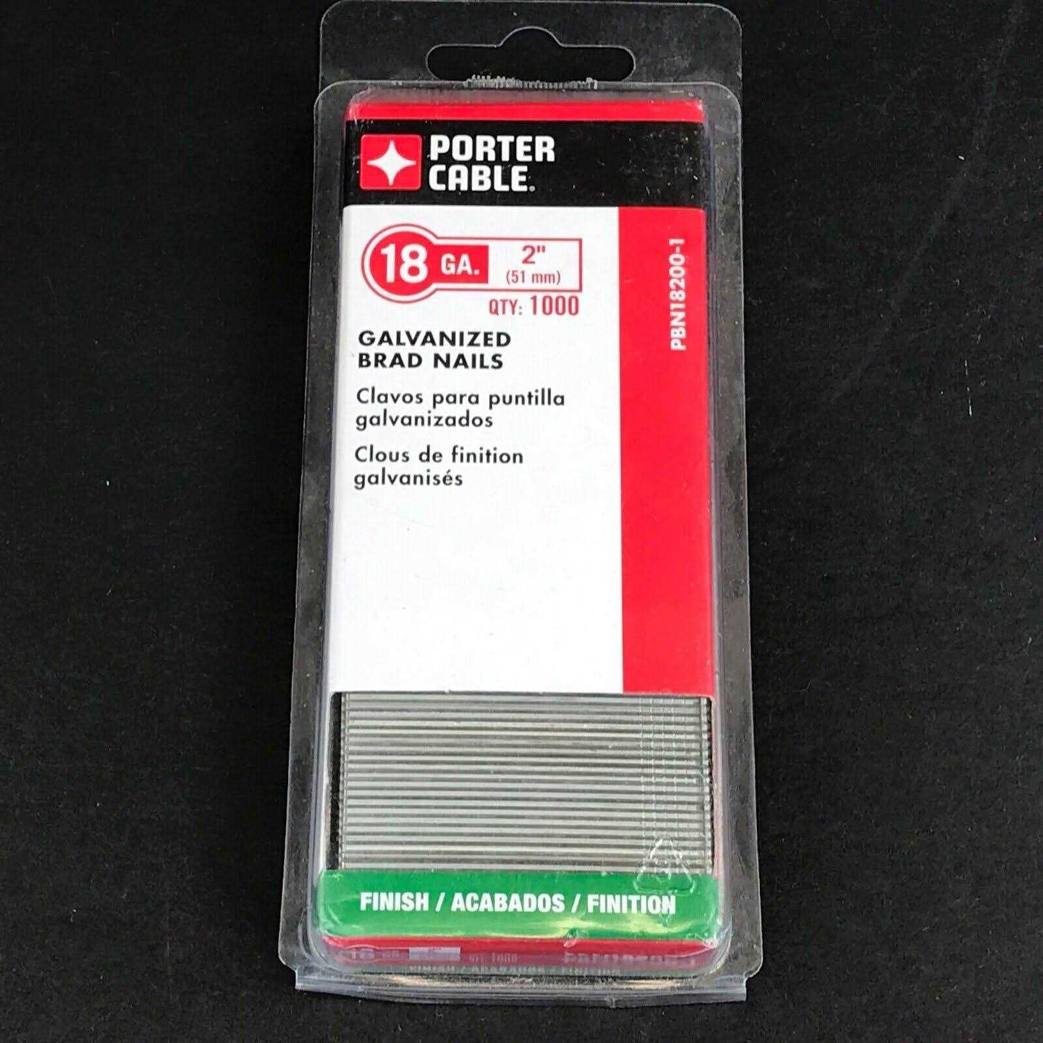 Porter-Cable 18 Gauge Brad - Cheap Fitting