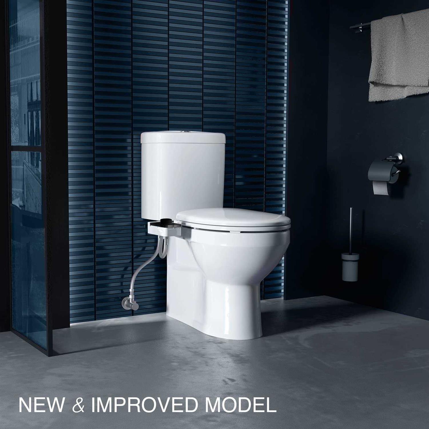 Veken Bidet Attachment For Toilet Ultra-Slim Self Cleaning Fresh Water Sprayer - Cheap Fitting