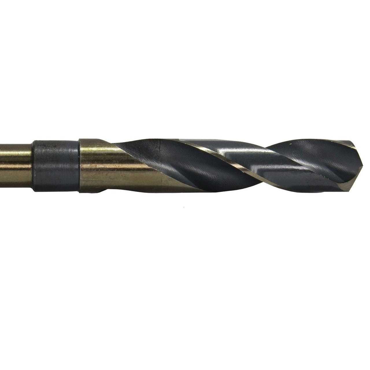 Drill America 9/16 Reduced Shank Hss Black & Gold KFD Drill Bit - Cheap Fitting