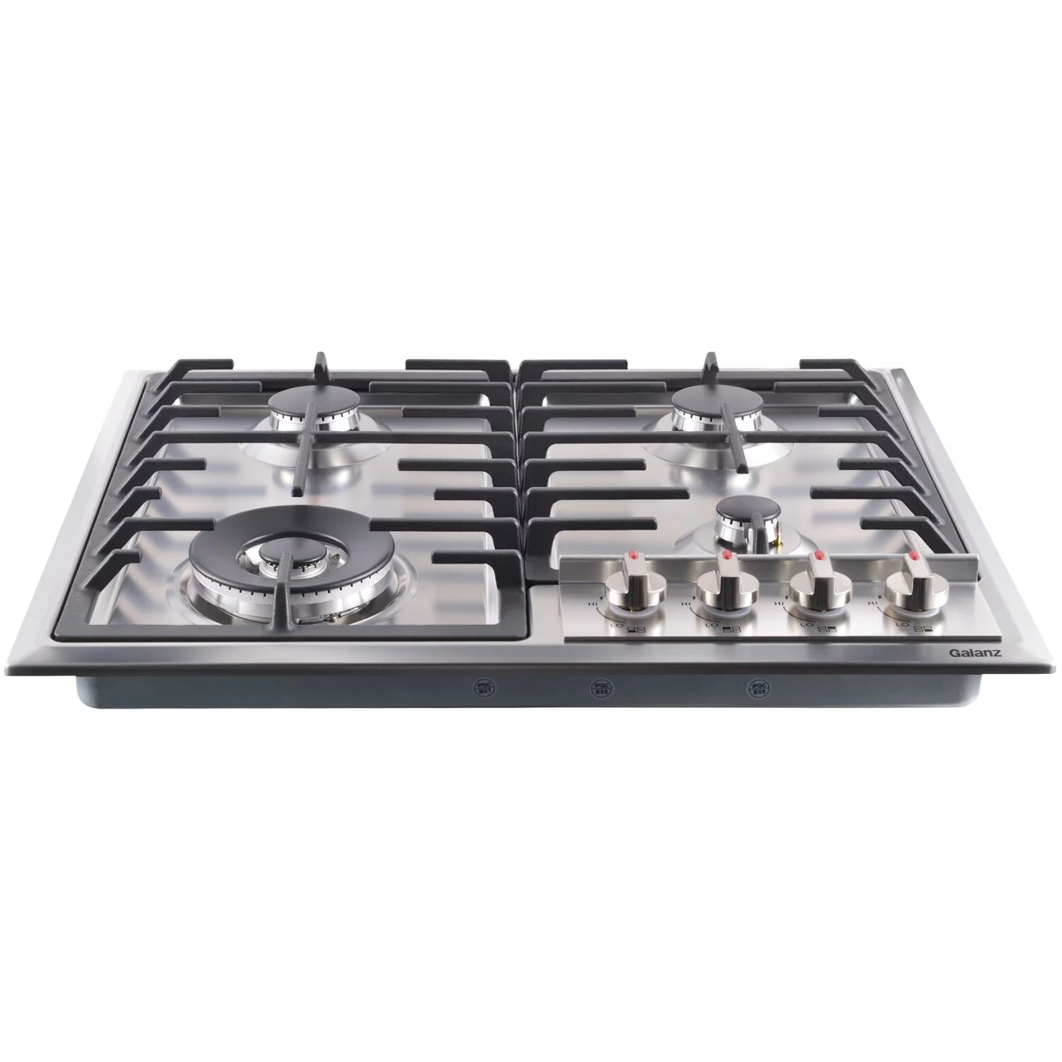 Galanz 24-In. Gas Cooktop with 15000 BTU Triple Ring Power Burner, Stainless Steel - Cheap Fitting