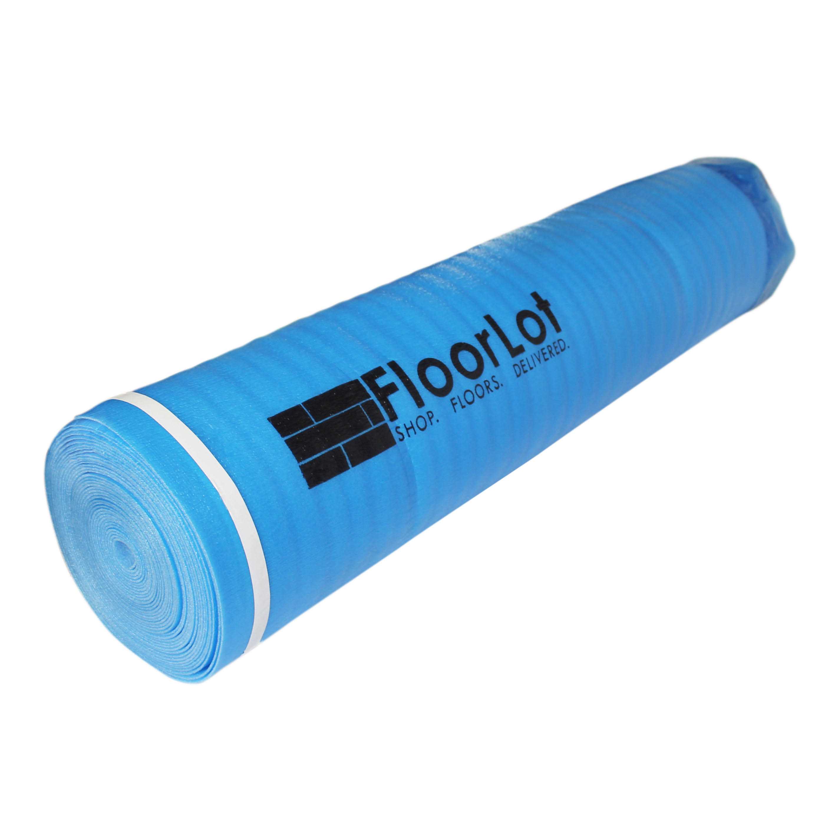 Floorlot BlueStep Underlayment with Moisture Barrier for Laminate and Wood Floors - Cheap Fitting