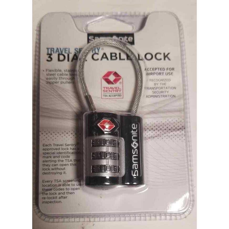 Samsonite 3 Dial Travel Sentry Combination Lock - Cheap Fitting