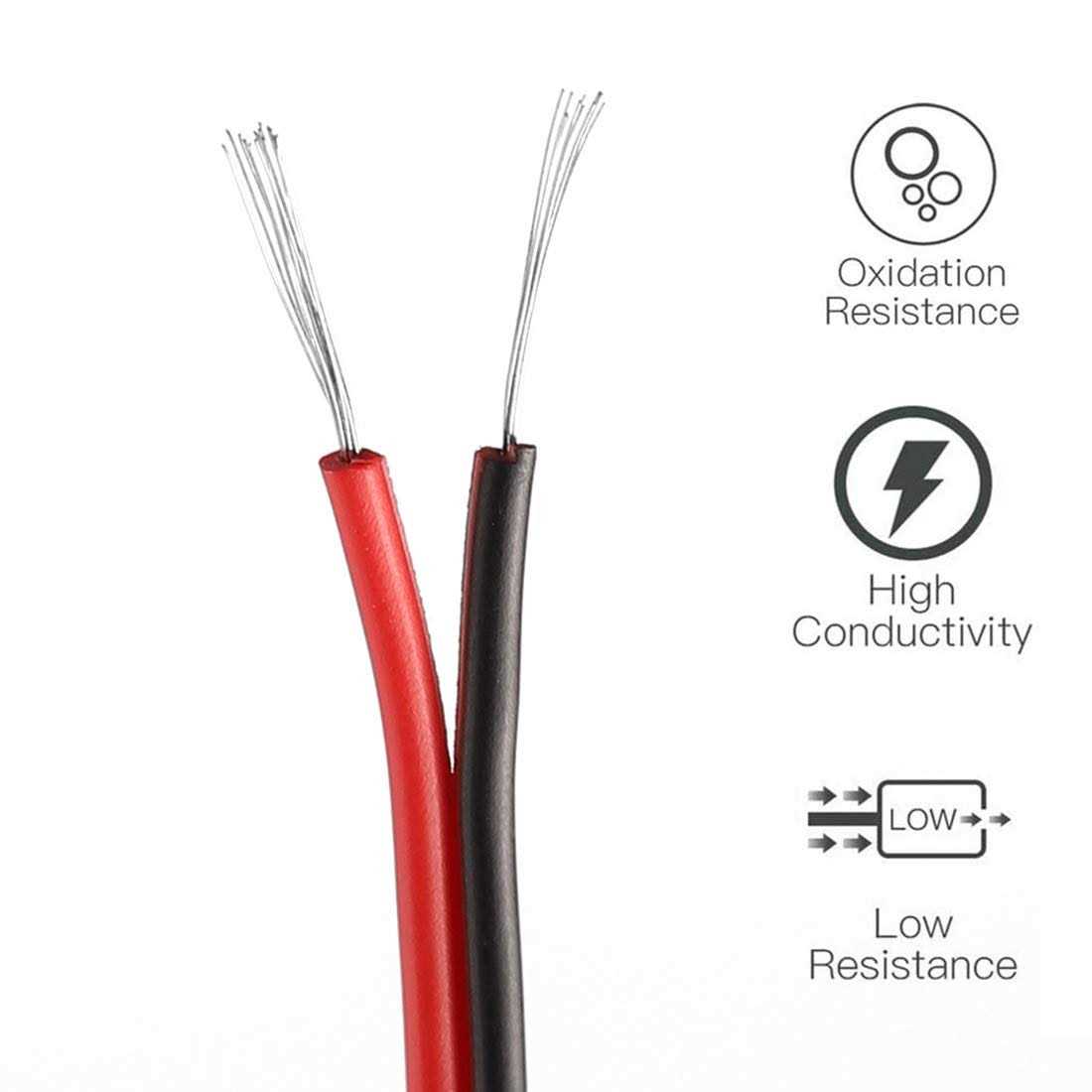 Shangyuan Boat Light Extension Cable Wire Cord for 3528 5050 5630 Led Strip Light Single - Cheap Fitting