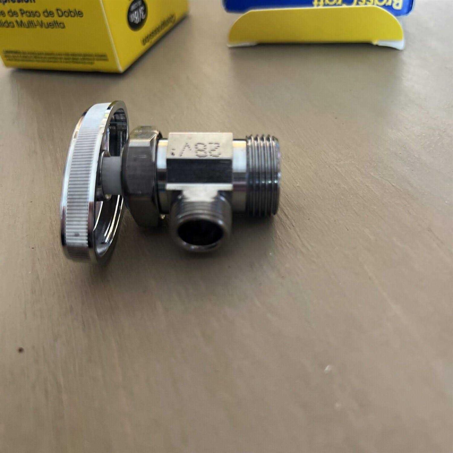 BrassCraft CR1901LRX R1 Stop Valve 1/2 x 3/8 x 3/8 in Connection - Cheap Fitting