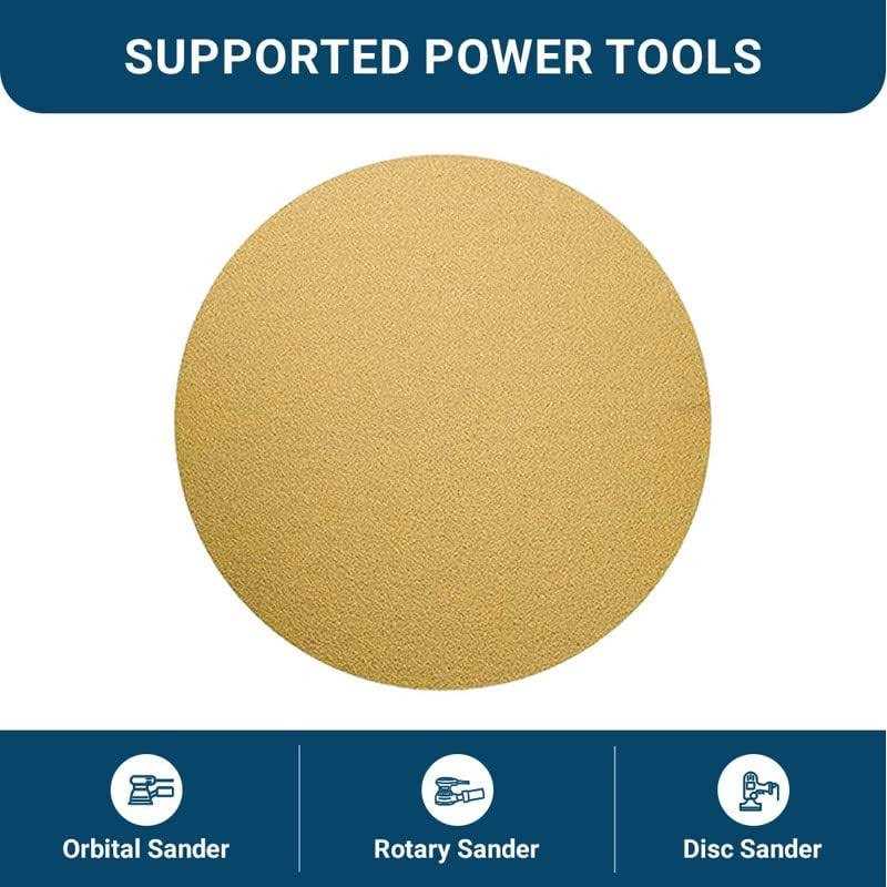 Benchmark Abrasives PSA Gold Self Adhesive DA Sanding Disc Roll Aluminum Oxide Grains Designed for Surface Blending Edge Sanding General Stock - Cheap Fitting