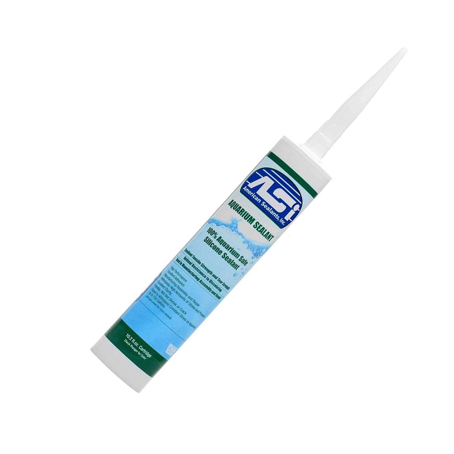 ASI Aquarium Silicone Sealant Black - Cheap Fitting